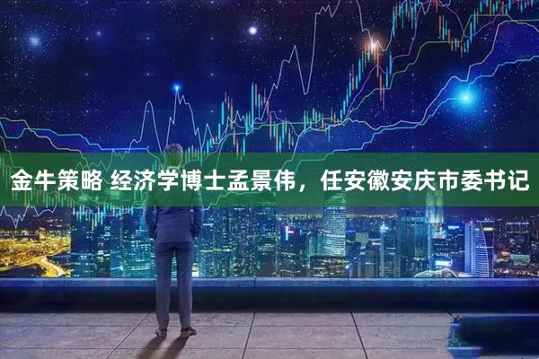 金牛策略 经济学博士孟景伟，任安徽安庆市委书记